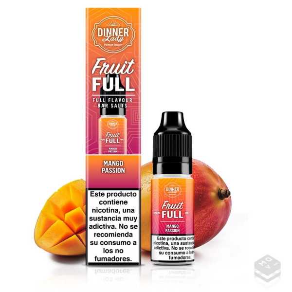 NICOTINE SALTS MANGO PASSION DINNER LADY 10ML VAPE