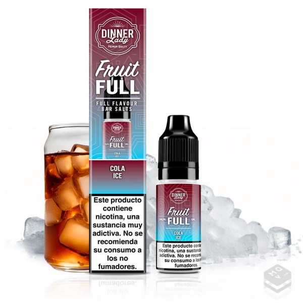NICOTINE SALTS COLA ICE DINNER LADY 10ML VAPE