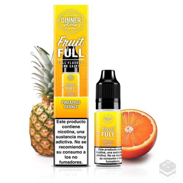 NICOTINE SALTS PINEAPPLE ORANGE DINNER LADY 10ML VAPE