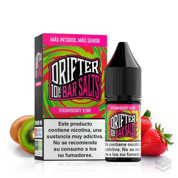 NIC SALTS JUICE SAUZ STRAWBERRY KIWI DRIFTER BAR 10ML