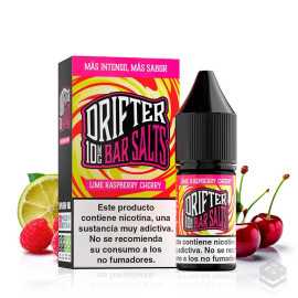 DRIFTER BAR SALTS LIME RASPBERRY CHERRY JUICE SAUZ 10ML