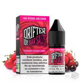 DRIFTER BAR SALTS STRAWBERRY RASPBERRY CHERRY JUICE SAUZ 10ML