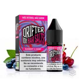 NIC SALTS JUICE SAUZ BLUEBERRY CHERRY DRIFTER BAR 10ML