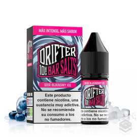 NIC SALTS JUICE SAUZ SOUR BLUEBERRY ICE DRIFTER BAR 10ML