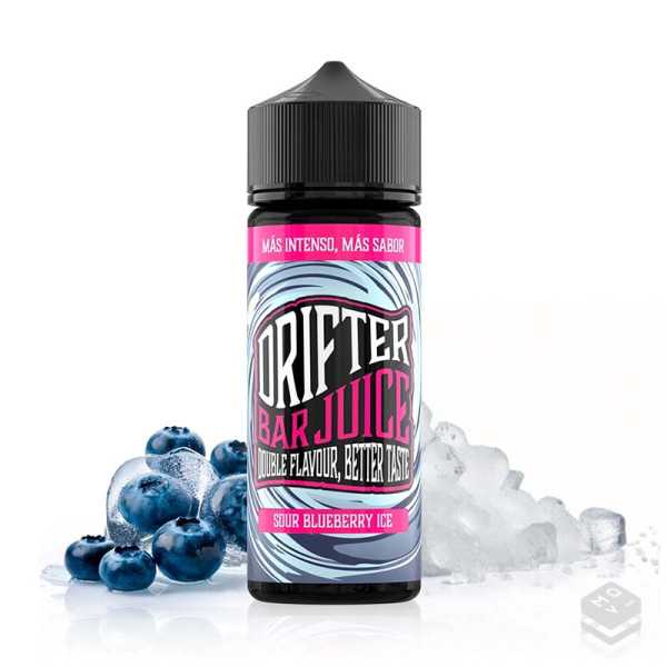 FLAVOUR DRIFTER BAR SOUR BLUEBERRY ICE JUICE SAUZ 24ML LONGFILL