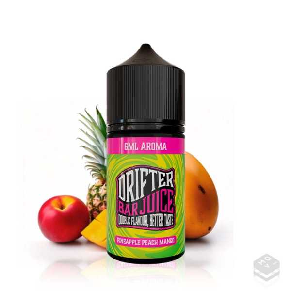 FLAVOUR DRIFTER BAR PINEAPPLE PEACH MANGO JUICE SAUZ 6ML LONGFILL