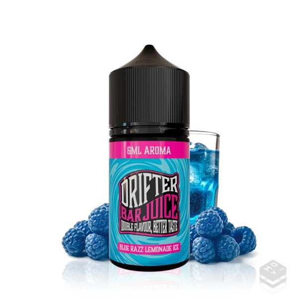 AROMA DRIFTER BAR BLUE RAZZ LEMONADE ICE JUICE SAUZ 6ML LONGFILL