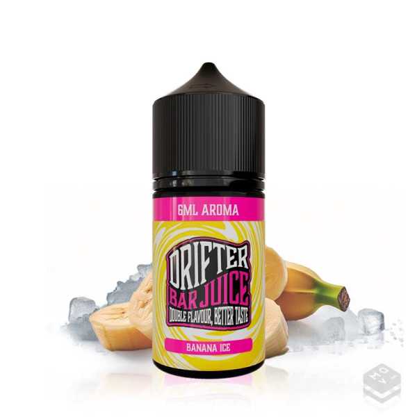 FLAVOUR DRIFTER BAR BANANA ICE JUICE SAUZ 6ML LONGFILL