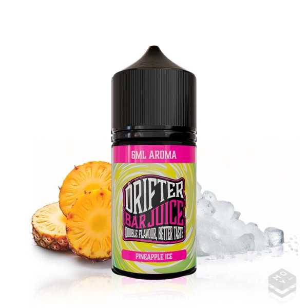 AROMA DRIFTER BAR PINEAPPLE ICE JUICE SAUZ 6ML LONGFILL