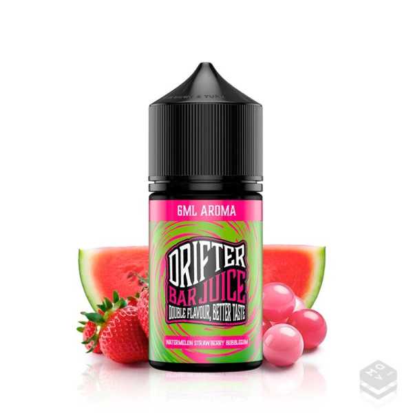 FLAVOUR DRIFTER BAR WATERMELON STRAWBERRY BUBBLEGUM JUICE SAUZ 6ML LONGFILL