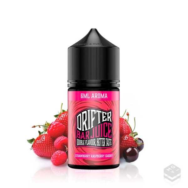 FLAVOUR DRIFTER BAR STRAWBERRY RASPBERRY CHERRY JUICE SAUZ 6ML LONGFILL