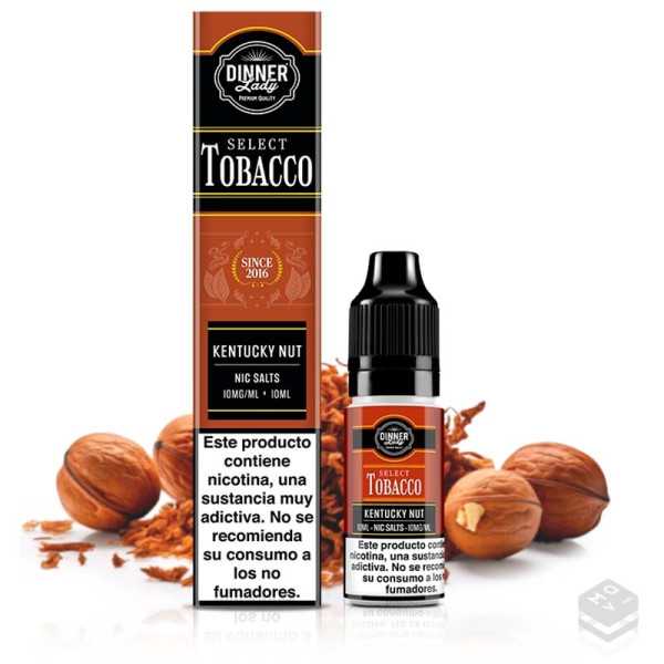 NICOTINE SALTS TOBACCO KENTUKY DINNER LADY 10ML VAPE