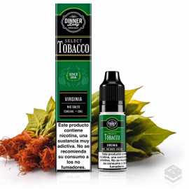 NICOTINE SALTS TOBACCO VIRGINIA DINNER LADY 10ML VAPE
