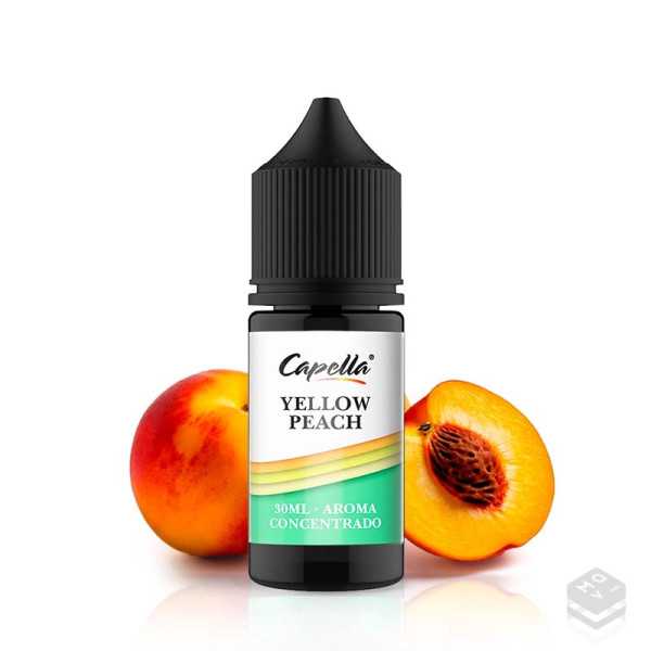YELLOW PEACH CAPELLA FLAVOURS 30ML