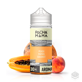 AROMA PEACH PAPAYA COCONUT PACHAMAMA 30ML LONGFILL