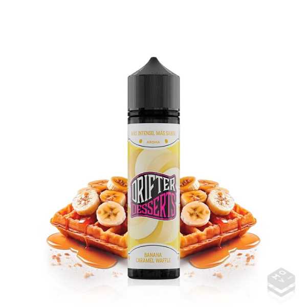 AROMA DRIFTER BAR BANANA CARAMEL WAFFLE JUICE SAUZ 16ML LONGFILL