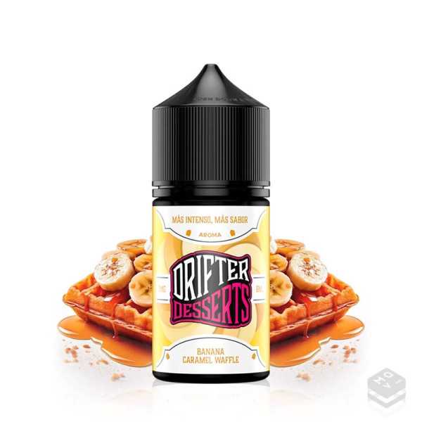 AROMA DRIFTER BAR BANANA CARAMEL WAFFLE JUICE SAUZ 6ML LONGFILL