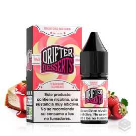 NIC SALTS JUICE SAUZ STRAWBERRY CHEESECAKE DRIFTER BAR 10ML