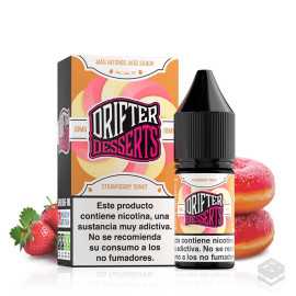 NIC SALTS JUICE SAUZ STRAWBERRY DONUT DRIFTER BAR 10ML