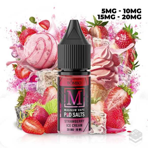 MAGNUM POD SALTS STRAWBERRY ICE CREAM 10ML