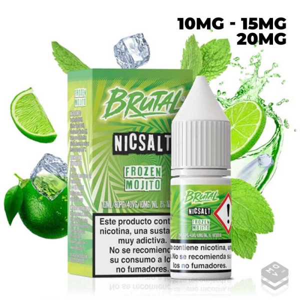 FROZEN MOJITO BRUTAL DRINKS NIC SALTS JUST JUICE 10ML VAPE
