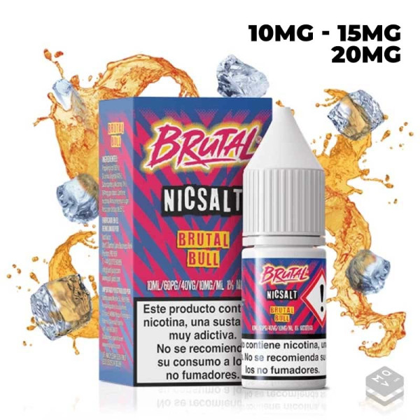 SALES DE NICOTINA BRUTAL BULL BRUTAL DRINKS JUST JUICE 10ML