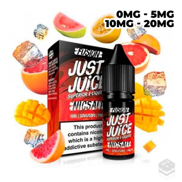 FUSION BLOOD ORANGE MANGO ON ICE JUST JUICE SALT 10ML
