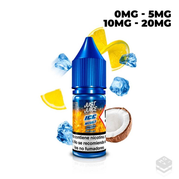 CITRON COCONUT NIC SALT JUST JUICE ICE 10ML VAPE
