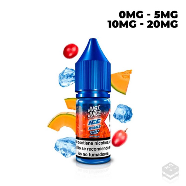 GRAPE MELON NIC SALT JUST JUICE ICE 10ML