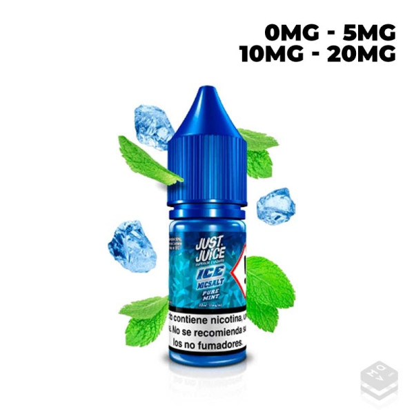 PURE MINT NIC SALT JUST JUICE ICE 10ML