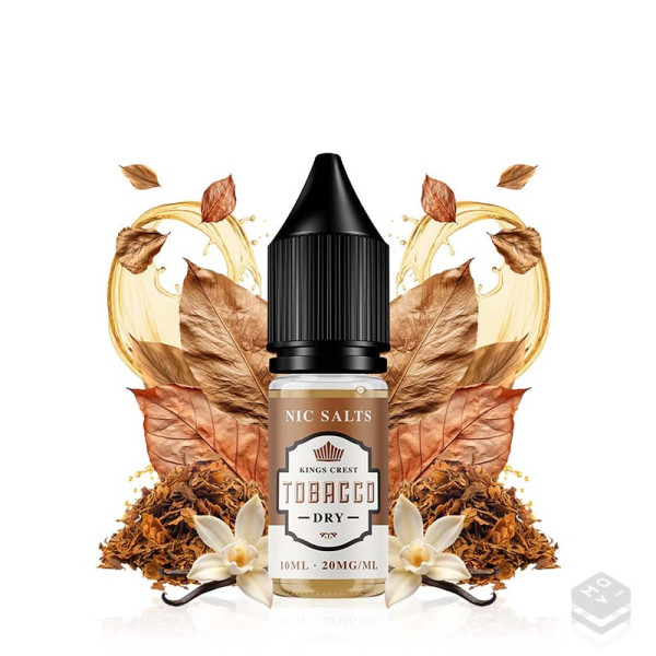 TOBACCO DRY KINGS CREST SALTS 10ML VAPE